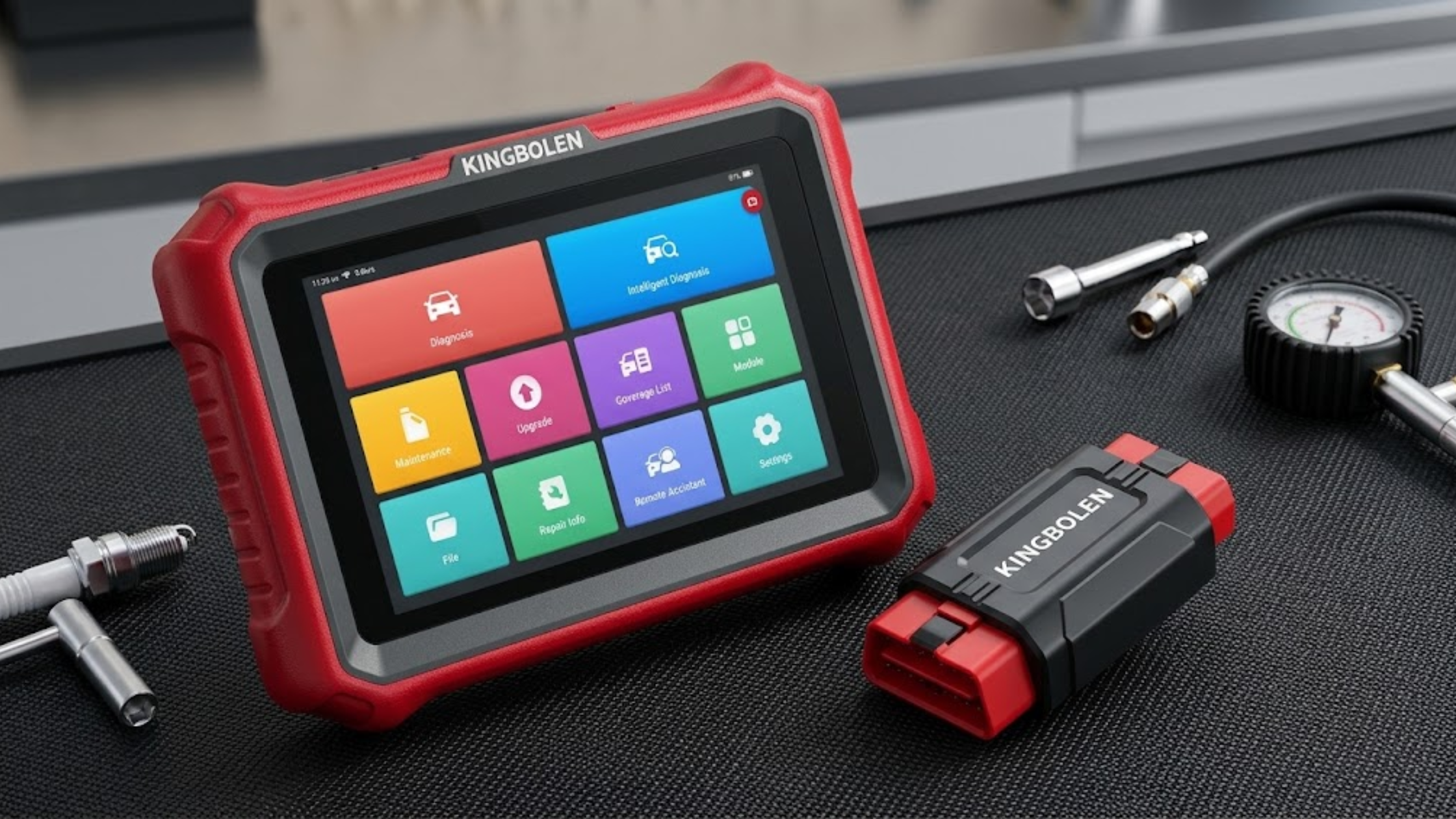 Automotive Diagnostic Tools for Car Troubleshooting and Battery Testing